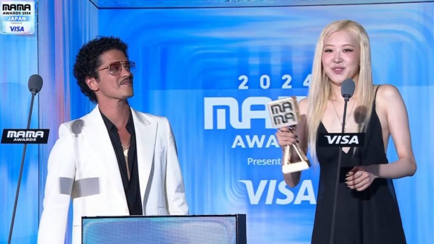 BLACKPINK’ten Rosé ve global süperstar Bruno Mars, 2024 MAMA Ödülleri’nde ‘APT’ ile sahneyi aydınlattı