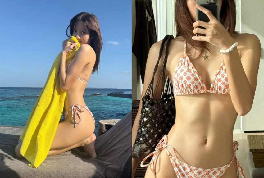 BLACKPINK’ten Lisa, lüks tatil beldesinde çekilen göz alıcı bikini fotoğraflarıyla dikkatleri üzerine çekti