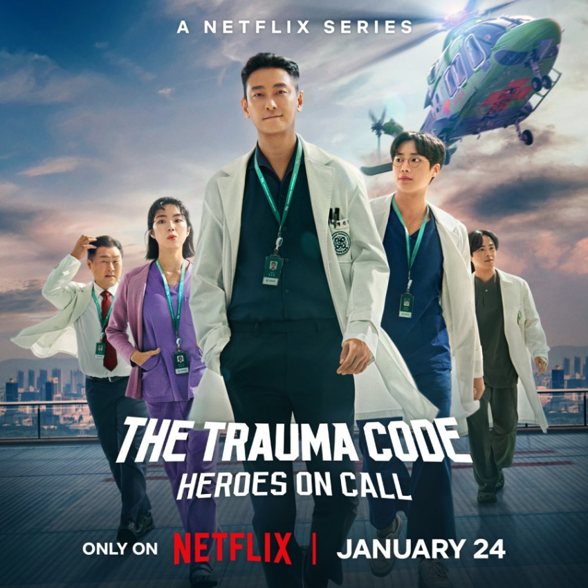 Ju Ji Hoon’un başrolünü üstlendiği tıbbi Kore dizisi The Trauma Code, Netflix’te zirveye oturdu