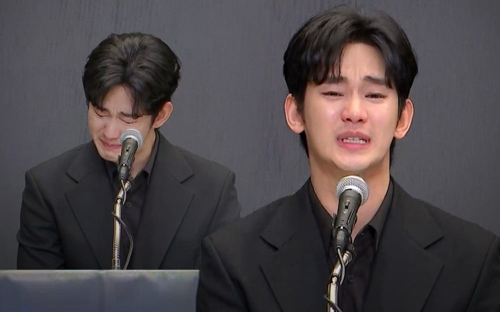 Kim Soo Hyun’un gözyaşlı basın toplantısına K-Netizenlerin tepkisi