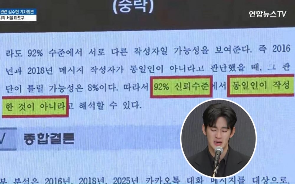 Kim Soo Hyun ve Kim Sae Ron’un 2016-2018 KakaoTalk Yazışmalarının “Bilimsel Analizi” Gündem Yarattı