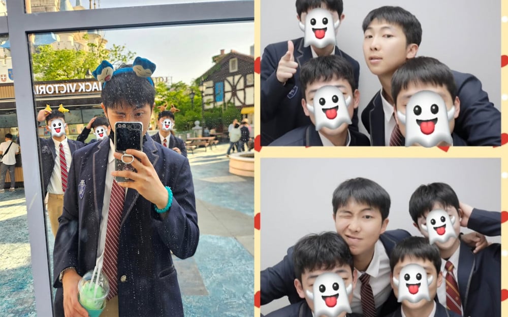 BTS’ten RM, Askerlik Molasında Lise Üniformasıyla Lunaparkta Görüldü – Hayranlar Mest Oldu!