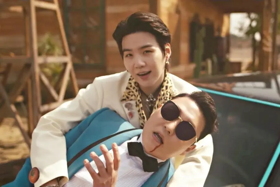 PSY ve BTS’ten Suga’nın “That That” Şarkısı 600 Milyon İzlenmeyi Aştı