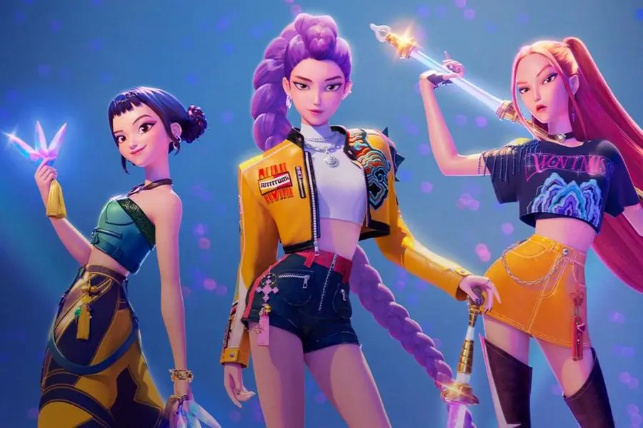 “KPop Demon Hunters” Filminde Kız Grubu, Şeytani Bir Erkek Grubuyla Karşı Karşıya!