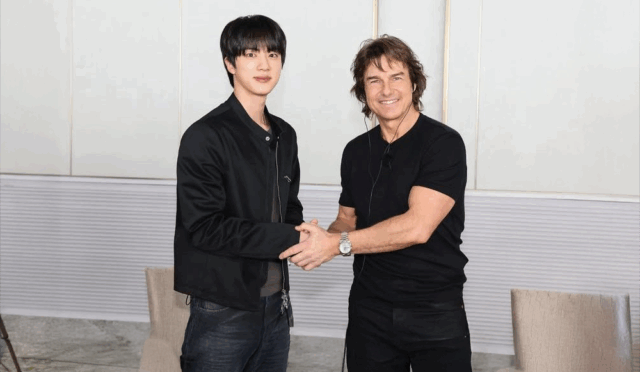 BTS’ten Jin, ‘Run Jin’ özel bölümünde Tom Cruise ile buluştu
