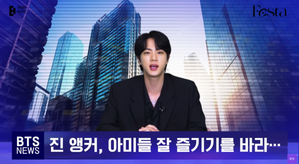 BTS, Jin ve J-Hope’un Haber Tarzı Skeciyle 2025 BTS FESTA’yı Başlattı