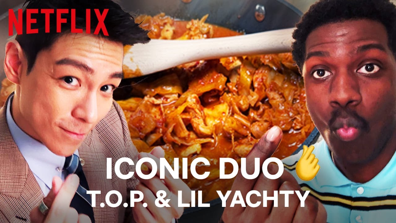T.O.P ve Lil Yachty, Netflix’te Mukbang Eşliğinde K-İçerikleri Konuşuyor