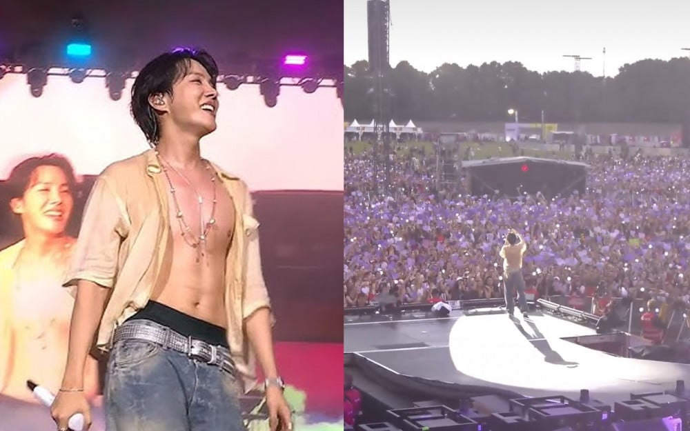 BTS’ten J-Hope, 2025 Lollapalooza Berlin sahnesini ateşe verdi